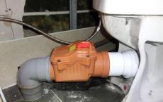 Spätný ventil pre kanalizáciu 110: typy a montáž konštrukcie