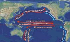 General characteristics and description of the Pacific Ocean