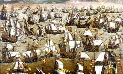 Battle of Gravelines: England vs. the Invincible Armada The Invincible Armada 1588
