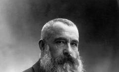 Osoba: Claude Monet, biografija, kreativnost, životna priča