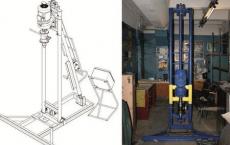 How to make a drilling rig for drilling water wells
