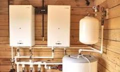 Pemanasan listrik rumah negara - kesederhanaan dan kebersihan solusi perancangan