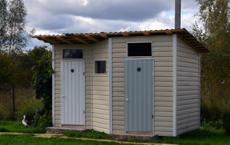 Tuš i WC za kućicu: ugradnja i smještajni kapaciteti